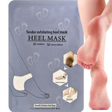 AVIARA Foot Heel Mask Moisturizing Treatment for Cracked Heels, Repairing Rough Skin Peeling Mask, Dry Feet Callus Deep Peel Sof