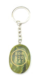 Golden Quartz The Crystal Hub Serpentine Zibu Coin Keychain Switch Word, Switch Number 808 As Per Numerology