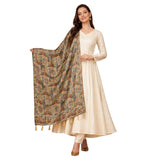 Trendify Hub Fancy Rayon Printed Dupatta 2.20 Meter Lightweight Soft Fabric Elegant Traditional Scarf For Ethnic Styling And Dai