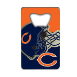 FANMATS 62547 Chicago Bears Credit Card Style Bottle Opener - 2x 3.25