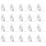 SUPVAN T50M Series Label Maker Tape, Pack of 20 Rolls 1.571.18 (40mm30mm) 250 Labels/Roll Genuine Laminated Thermal