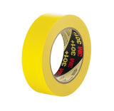 3M 301+ Performance Yellow Masking Tape, 1 Inch x 60 Yards