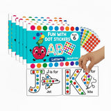 Sumiko Return Gifts for Kids Birthday Pack of 6 Dot Sticker Activity Books for Kids | Fun Learning & Educational Activity Book