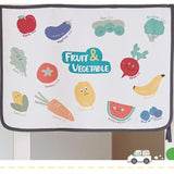 BEBEDECO Magnet Car Sun Shade Curtain for Side Window for Baby Kids Children - Sunshade Protector Sun Blocker Blind (Vegetable F