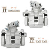 cciyu 19B3299 19B3298 Rear Left & Right Brake Calipers With Bracket For Acura For CSX 2006-2011,For Acura For ILX 2013-2018,For