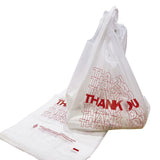 TashiBox 1000 Ct plastic bags/Shopping Bags/Thank You Bags/Reusable and Disposable Grocery Bags Measures 11.5 X 6.25 X 21,