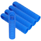 MUCKLILY Broom Handle Grip Replacement 5 Pack Mop Handle End Caps for Mop Stick Floor and Broom Handles Textured Plastic Grips f