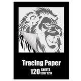 Epakh Tracing Paper 120 Sheets, 12 x 12 Inch Transparent Drawing Paper for Tracing Pads for Pencil Sketching Drawing DIY Crafts