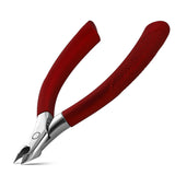 FVION Cuticle Trimmer - Professional Cuticle Nippers, Rubber Coated Handle Manicure Tools - Stainless Steel Cuticle Cutter for N