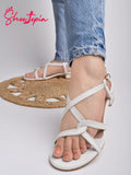 Shoetopia Women'S Snd-179 Heeled Sandal-4 Kids Uk (Snd-179-White)-Eu37,White,4,B0D2TXWD34