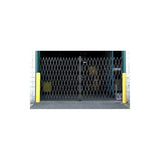 Global Industrial 10W Double Folding Security Gate, 5H