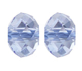 24pcs Adabele Austrian 8mm Faceted Rondelle Crystal Beads Light Sapphire Blue Compatible with Swarovski Crystals Preciosa