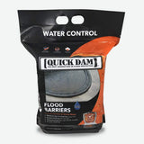 Quick Dam QD654 Water Activated 5ft Flood Barrier, 4 Pack, Black