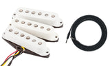 Fender Tex-Mex Stratocaster Pickups Bundle with Instrument Cable