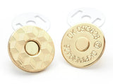 CRAFTMEMORE Magnetic Snap Buttons Quality Strong Clasp for Purse Sewing Handbags Closures 6 Pack MNC (10mm, Gold)