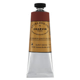 Charvin Extra Fine Professional Burnt Sienna Artist Oil Paint 60 ml - Triple-Milled for Smoothness, Rich Texture, Poppy Oil-Base