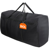 Lifewit 180L Extra Large Storage Duffle Bag for Traveling, Foldable Moving Bags with Zippers and Handles, Heavy Duty Storage Bag