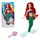 Disney Store Official Disney Princess Classic Doll (Ariel from The Little Mermaid), 11 Inches, Includes Brush with Molded Detail