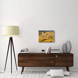 Eroded Buttes And Prairie In Badlands National Park, South Dakota-Canvas Art-24X18