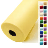 Yellow Cream Tulle Fabric Rolls 54 Inch by 40 Yards Tulle Bolt Spool for Wedding Decorations DIY Tutu Baby Shower Table Skirt Ce