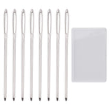 BronaGrand 50pcs 2.7 inch Metal Large Eye Blunt Needles Yarn Needles for Knitting Crochet Projects