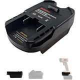 for Milwaukee to for Ridgid 18V Battery Adapter (Convert for M18 Battery for Ridgid Tool)