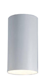 Volume Lighting V1015-6 Single Cylinder Ceiling Mount Spot Light , White