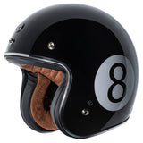 TORC (T50 Route 66) 3/4 Helmet with Baller Graphic (Black, X-Small)