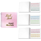 Comet Busters The Mini Bindi Book 9240 Multicolored Handcrafted Round Bindis (Multicolor)