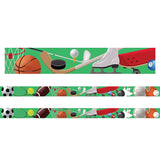 Borders/Trims, Magnetic, Rectangle Cut, Sports Theme, 24' per Pack, 2 Packs