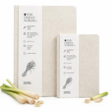 The Urban Nordic Lemongrass Paper Notebook Set Of 2 A5 Hardbound Journal 160 Ruled Pages + A6 Pocket Notebook 64 Ruled Pages,