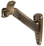 Hillman 852873 Handrail Bracket Heavy Duty Antique Brass 1Pack