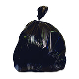 Heritage X8647QK LowDensity Repro Can Liner, 56 gal, 2 mil, 43 x 47, Black (Case of 100)