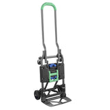 COSCO Shifter MultiPosition Folding Hand Truck and Cart, 300 lb. Weight Capacity, Green, 12222PBG1E