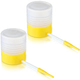 Qualirey 2 Pack Diatomaceous Earth Powder Duster with 6 Inch Extension Nozzle, Diatomaceous Earth Powder Duster for Pest Control