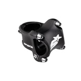 Spank Spike Race 2 Shot-Peen Anodized MTB Bicycle Stem (Black, 35mm), Lightweight and Strong Alloy Stem for Mountain Bike, Mount