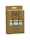 R&F Handmade Paints - Professional Encaustic Paint - Chromatic Tones, Set of 6 40ml