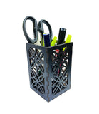 Akshiv Exports | Ecofriendly Engineered Wood | Pen Stand | Pencil Holder | Desk organizer | Home Study Table | Office Desk | Pen