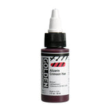 High Flow Acrylics by GOLDEN, Alizarin Crimson Hue, 1 fl. oz. Bottle, Professional Acrylic Paint, Transparent