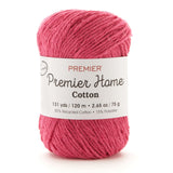 Premier Yarns 389 Home Cotton Yarn, Solid Fuchsia