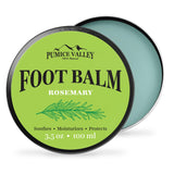 Pumice Valley Foot Balm Cream for Dry Cracked Heels and Feet - Natural Foot Moisturizer Balm for Calluses and Dry Feet Treatment