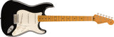 Fender Vintera II '50s Stratocaster Electric Guitar - Black with Maple Fingerboard