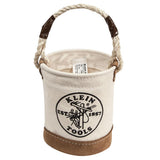 Klein Tools 5104MINI Mini Tool Bucket, LeatherBottom