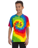 TieDye Youth 5.4 oz. 100% Cotton TShirt M MOONDANCE