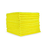 Arkwright Microfiber Cleaning Cloths - (Pack of 12) Large Lint & Streak-Free Drying Wash Towels, 300 GSM Super Absorbent & Quick