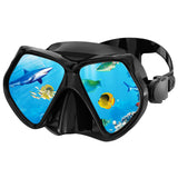 Diving mask Anti-Fog Swimming Snorkel mask for Adults Scuba Dive Swim Snorkeling Goggles