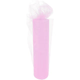 Light Pink Tulle Roll Spool 24 Inch x 100 Yards for Tulle Decoration