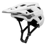 BATFOX Bike Helmet,Mountain Bike Helmet Helmets for Men Women Adults Youth (White, L(58-61CM))