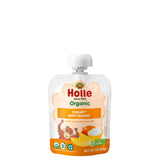 Holle Baby Yogurt Pouches - Organic Yogurt Pouch Blended with Mango Fruit Pur e - Drinkable Pouches for Kids & Babies 8 Months