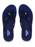 ORTHO JOY Doctor Orthopedic Slippers for Women, Everyday Use, MCR Chappals for Women, navy, 6 UK